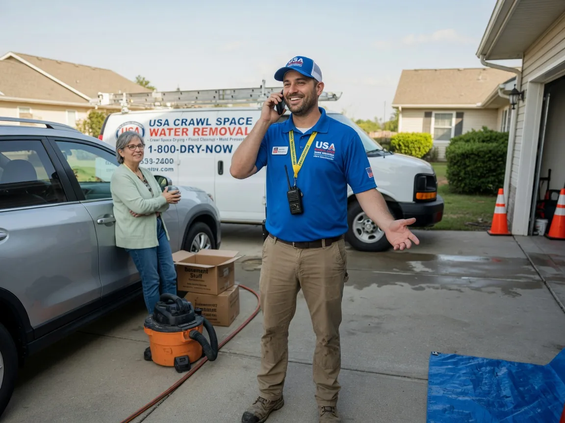 Crawl Space Water Removal Dahlgren, VA FAQs